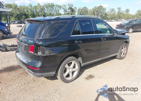 2016 Mercedes-Benz Gle 350 4Matic из США, поврежденный, VIN 4JGDA5HBXGA677896